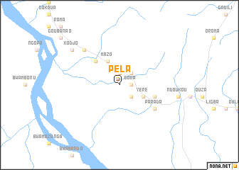 map of Pela