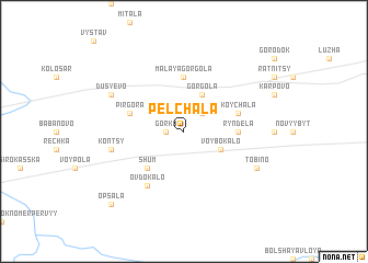 map of Pel\