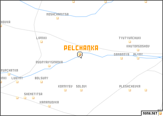 map of Pelchanka