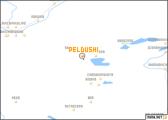 map of Peldushi
