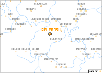 map of Pelebosu