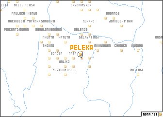 map of Peleka