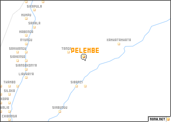 map of Pelembe