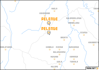 map of Pelende
