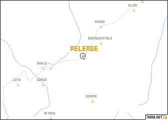map of Pelenge