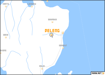 map of Peleng