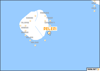 map of Peleri