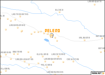 map of Pelero