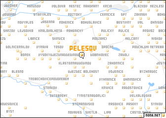 map of Pelesov