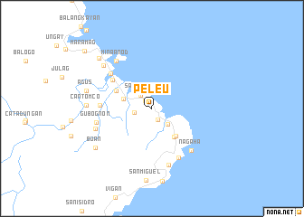 map of Peleu