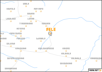 map of Pélé