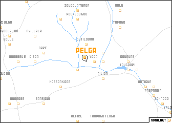 map of Pèlga