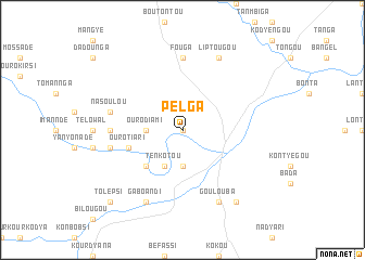 map of Pèlga