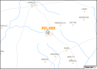 map of Pelham