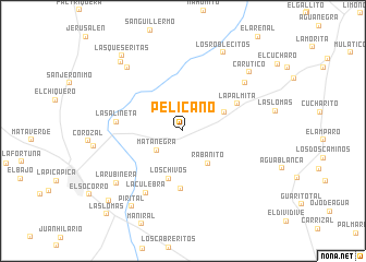 map of Pelicano