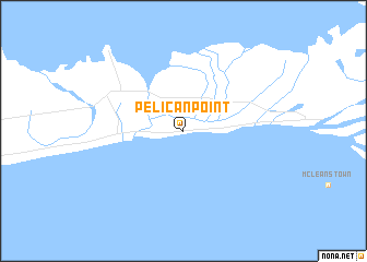 map of Pelican Point