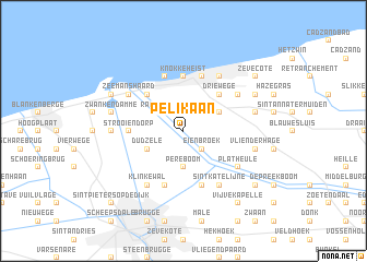 map of Pelikaan