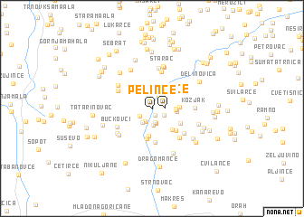 map of Pelince