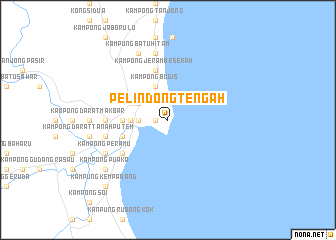 map of Pelindong Tengah