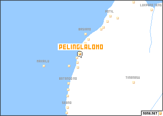 map of Pelinglalomo