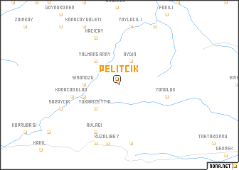 map of Pelitcik