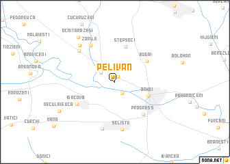 map of Pelivan