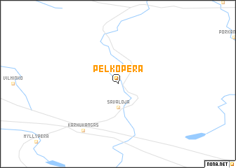 map of Pelkoperä