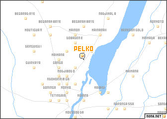 map of Pelko
