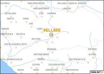 map of Pellare