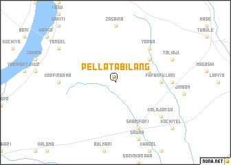 map of Pella Tabilang