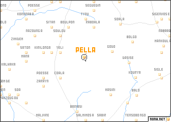 map of Pèlla