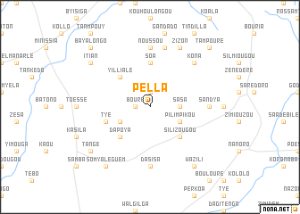 map of Pèlla
