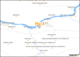 map of Pella