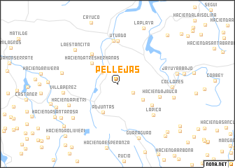 map of Pellejas