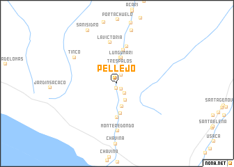 map of Pellejo