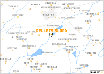 map of Pellets Island