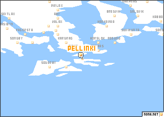 map of Pellinki