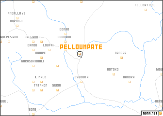 map of Pelloum Paté