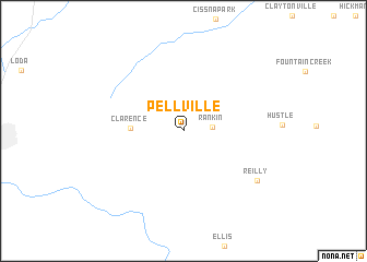 map of Pellville