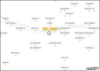 map of Pelmaa