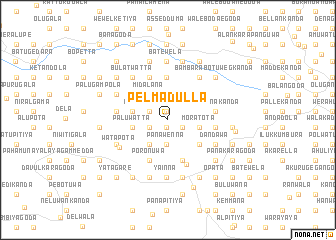 map of Pelmadulla