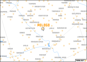 map of Pélogo