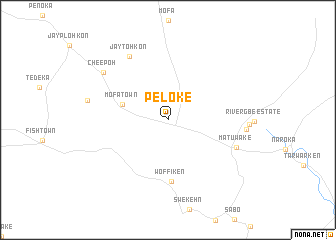 map of Peloke