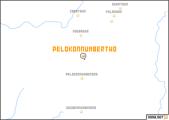 map of Pelokon Number Two