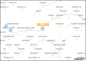 map of Pelosa