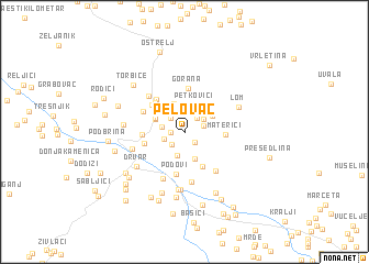 map of Pelovac