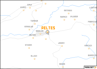 map of Peltes