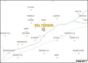 map of Peltoniemi