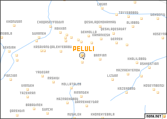 map of Pelūlī