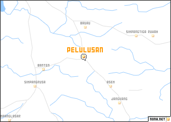 map of Pelulusan